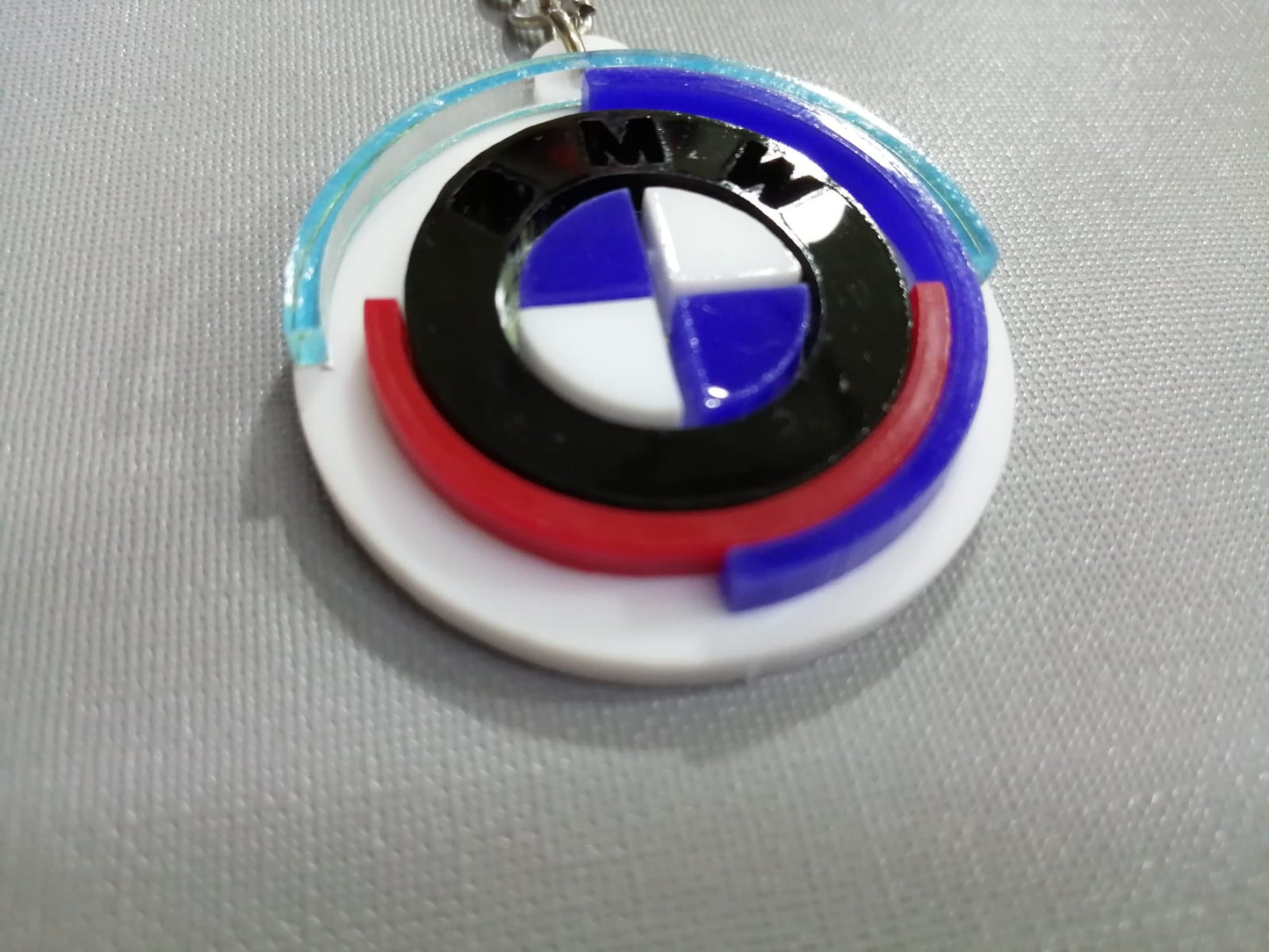 4D BMW M Performance Acrylic keychain