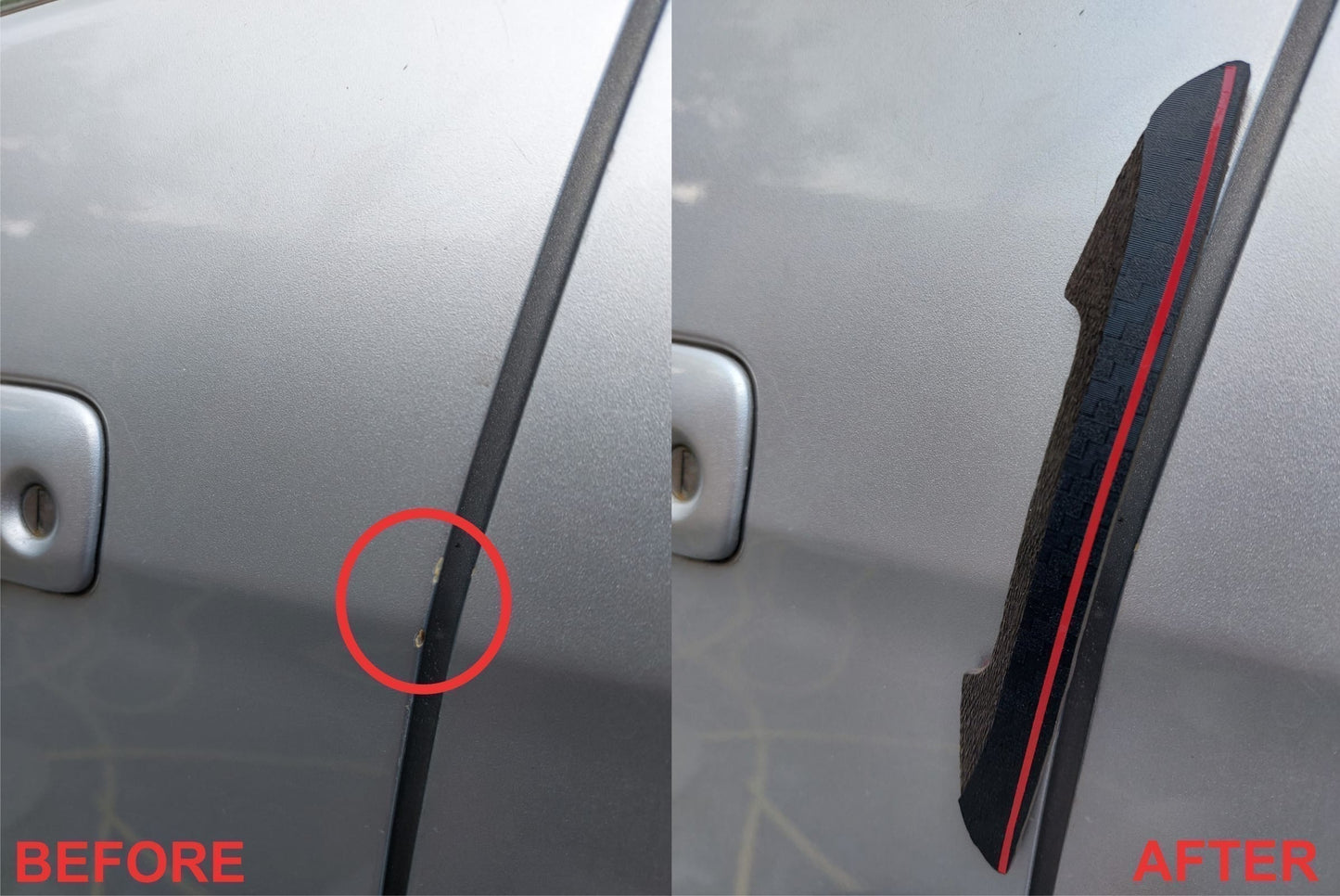 Rubber Door Protector for Peugeot