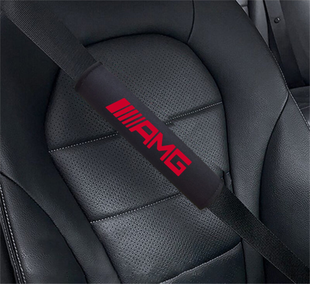 For Mercedes-Benz AMG Seat Belt Cover Shoulder Strap Cushion