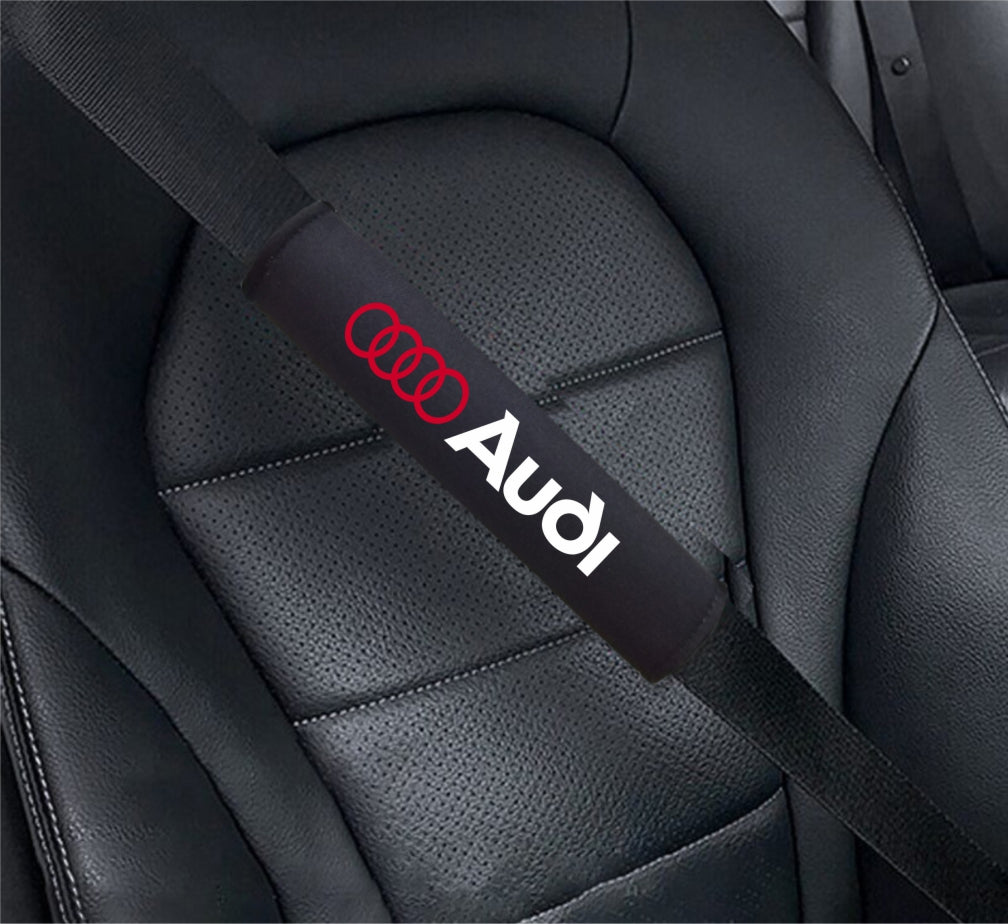 For Audi Seat Belt Cover Shoulder Strap Cushion