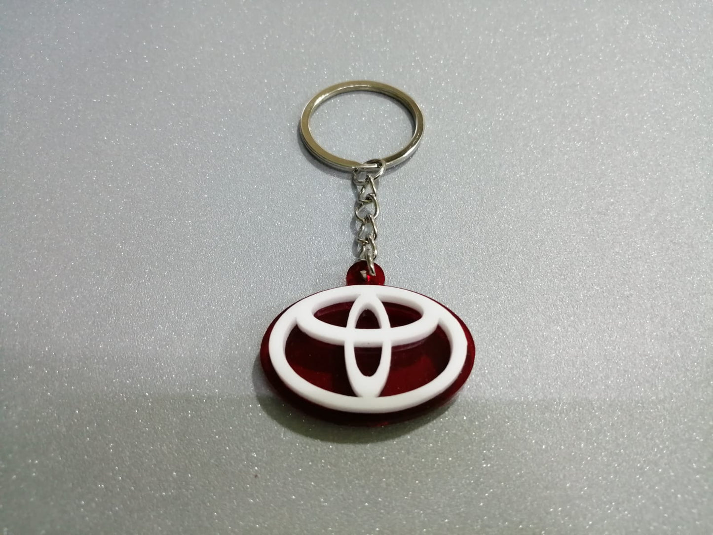 4D Toyota Acrylic Keychain keyfob