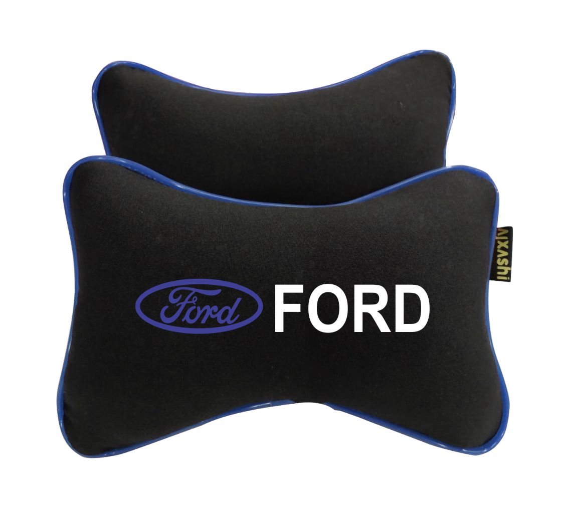 2x ford car headrest Neck pillow Cushion