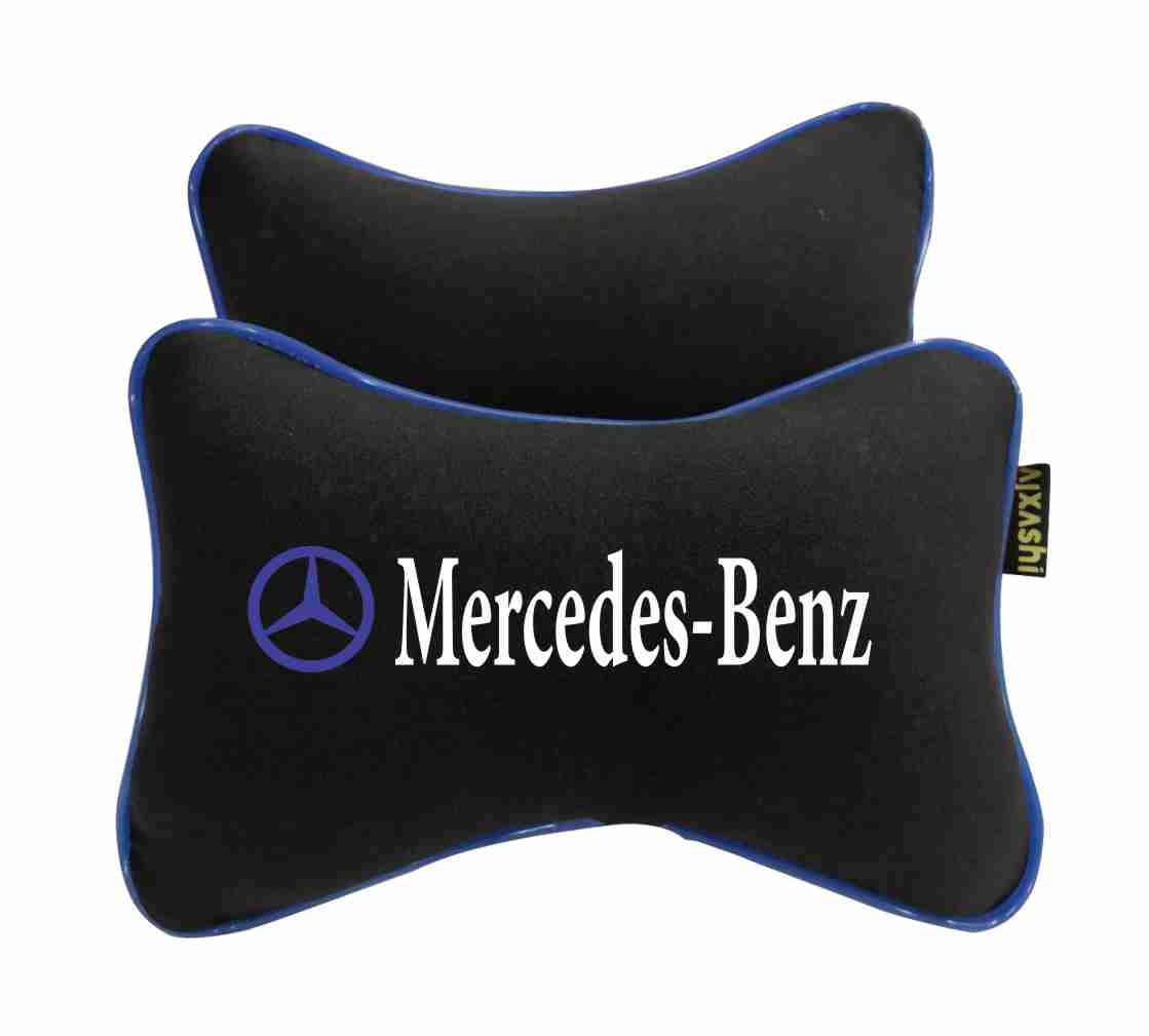 2x Mercedes-Benz car headrest Neck pillow Cushion