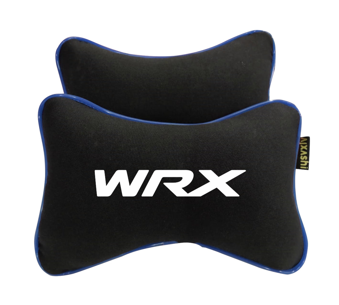 2x Subaru WRX car headrest Neck pillow Cushion