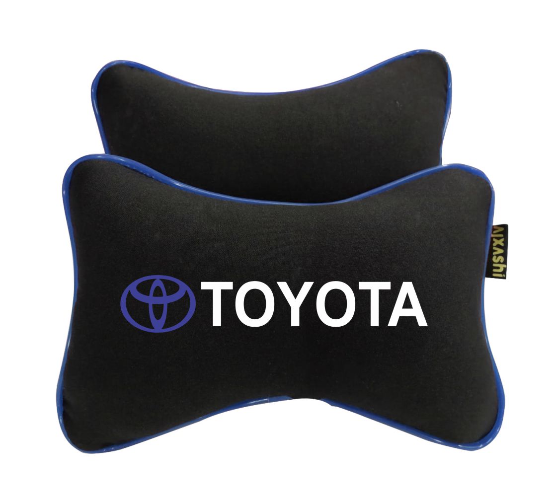 2x Toyota car headrest Neck pillow Cushion
