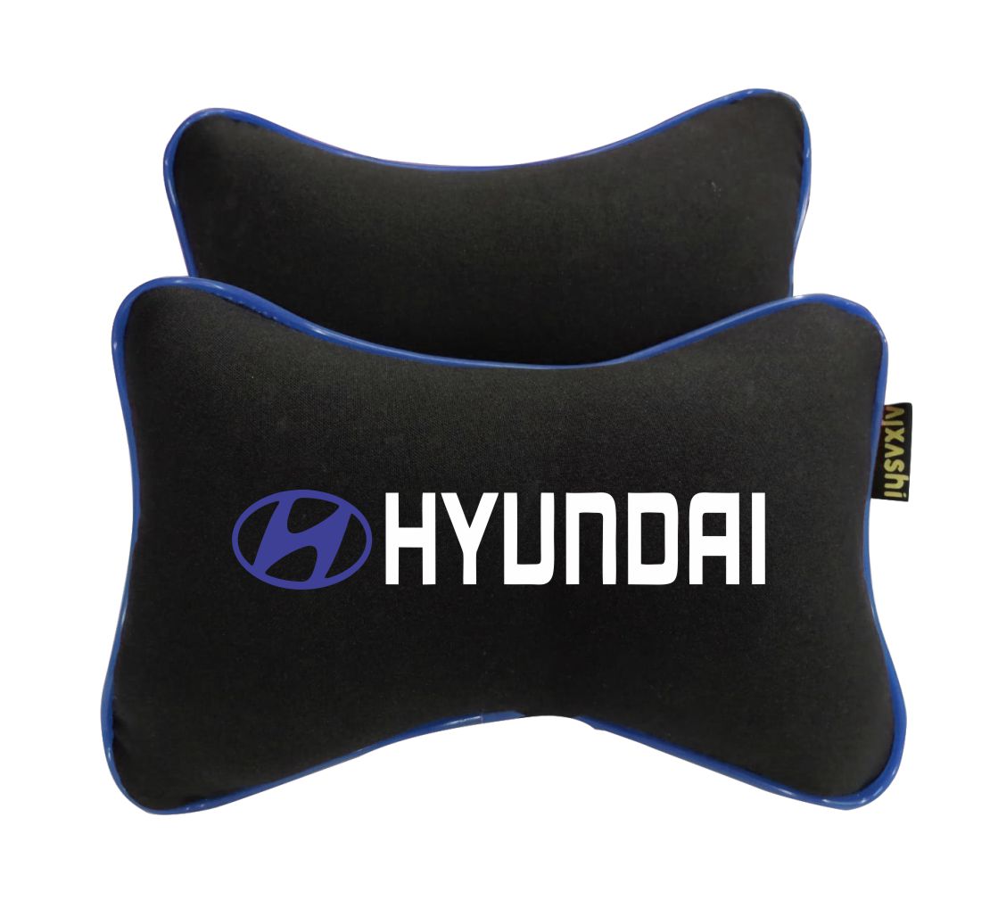 2x Hyundai car headrest Neck pillow Cushion