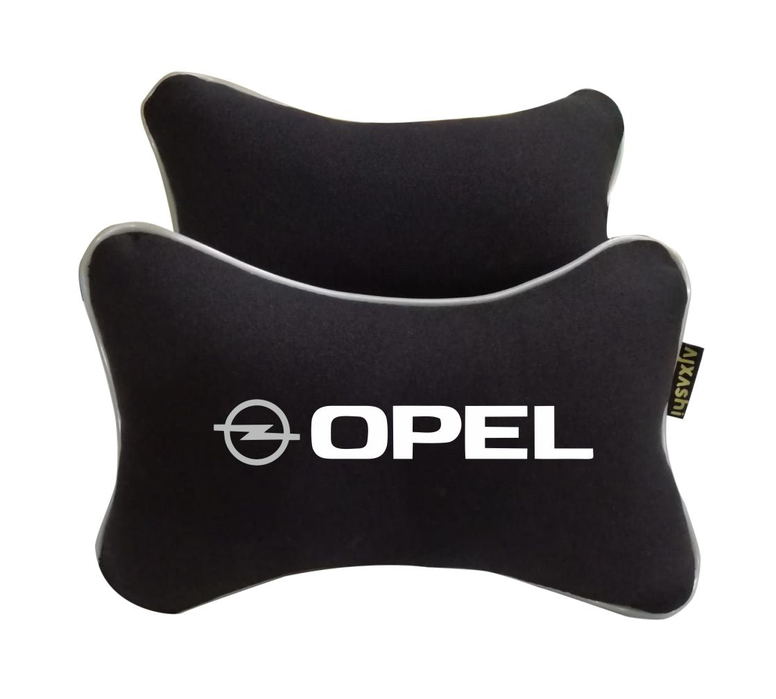 2x Opel car headrest Neck pillow Cushion