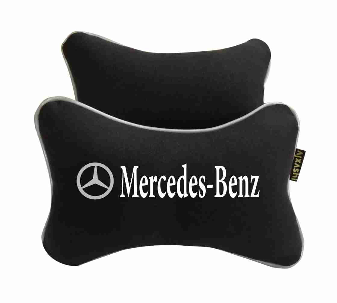 2x Mercedes-Benz car headrest Neck pillow Cushion
