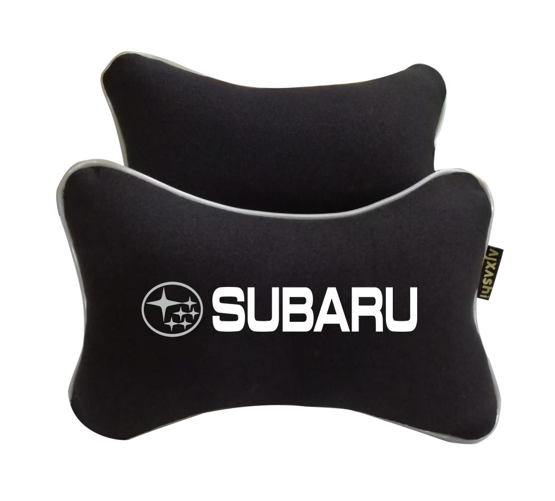 2x Subaru car headrest Neck pillow Cushion