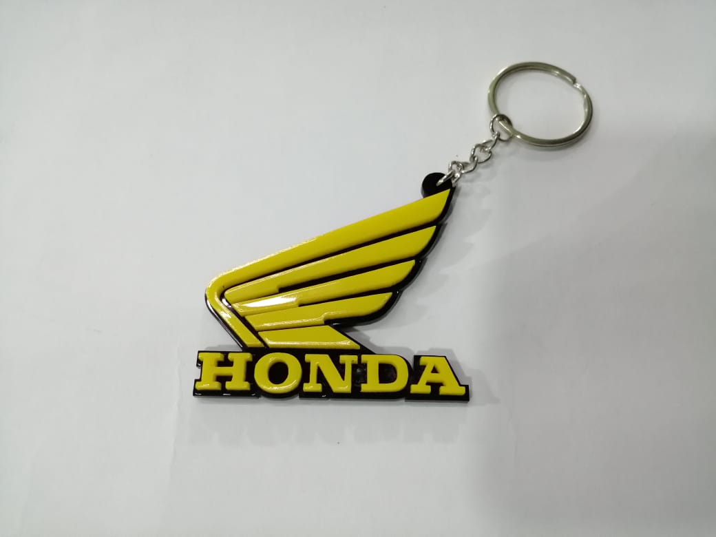 4D Honda Motorbike Acrylic Keychain