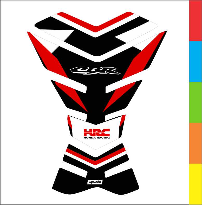 Honda Racing CBR Motorcycle Tank Pad