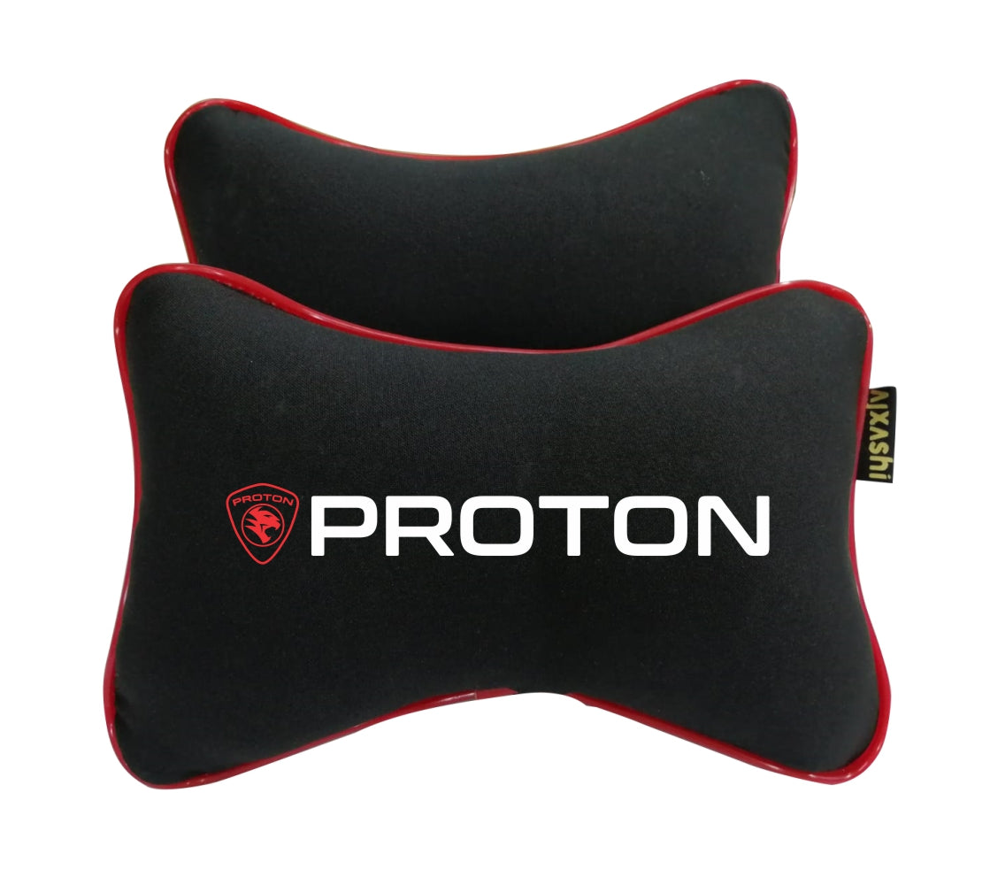 2x Proton car headrest Neck pillow Cushion