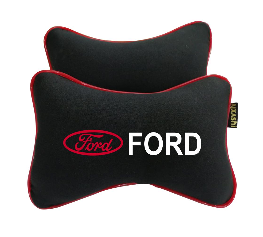 2x ford car headrest Neck pillow Cushion