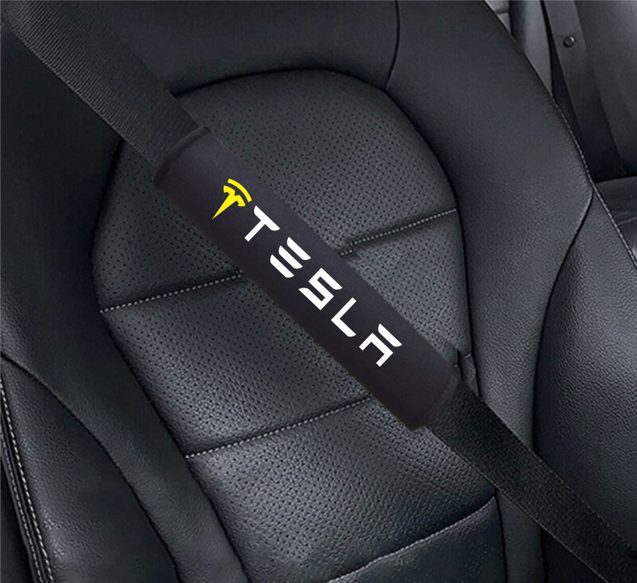 For Tesla Seat Belt Cover Shoulder Strap Cushion