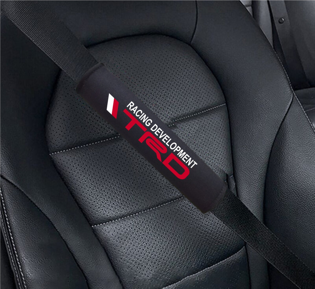 For Toyota TRD Racing Development Seat Belt Cover Shoulder Strap Cushion